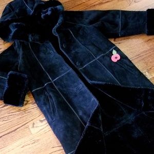 Women's Full length leather Coat